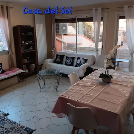 Casa Del Sol - Location De Vacances, 3 Etoiles Avec Terrasse Cosy, Clim Et 3mn De La Et Des Commerces, Animaux Admis,wifi *