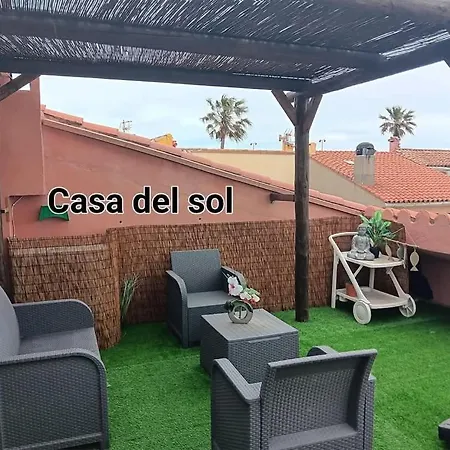 Casa Del Sol - Location De Vacances, 3 Etoiles Avec Terrasse Cosy, Clim Et 3Mn De La Plage Et Des Commerces, Animaux Admis Apartment *