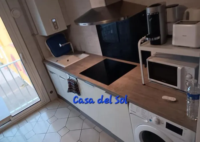 Casa Del Sol - Location De Vacances, 3 Etoiles Avec Terrasse Cosy, Clim Et 3mn De La Et Des Commerces, Animaux Admis,wifi Apartamento