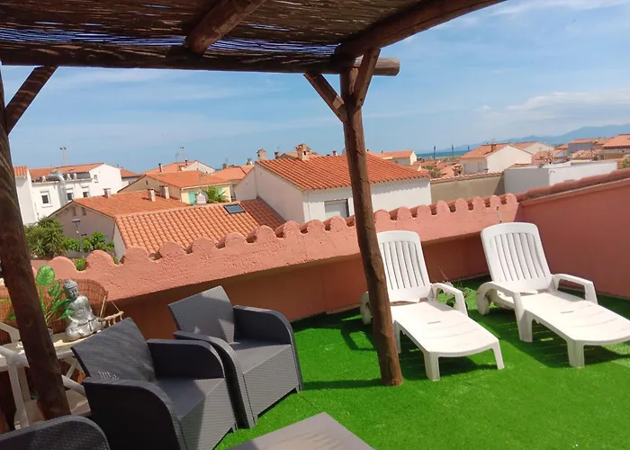 Casa Del Sol - Location De Vacances, 3 Etoiles Avec Terrasse Cosy, Clim Et 3mn De La Et Des Commerces, Animaux Admis,wifi *